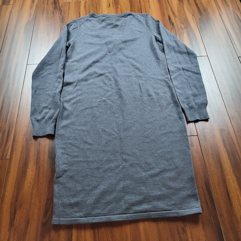 NWT Ralph Lauren SPORT Sweater Dress Womens V-Neck Merino Wool/Cotton Sz M - Picture 2 of 7